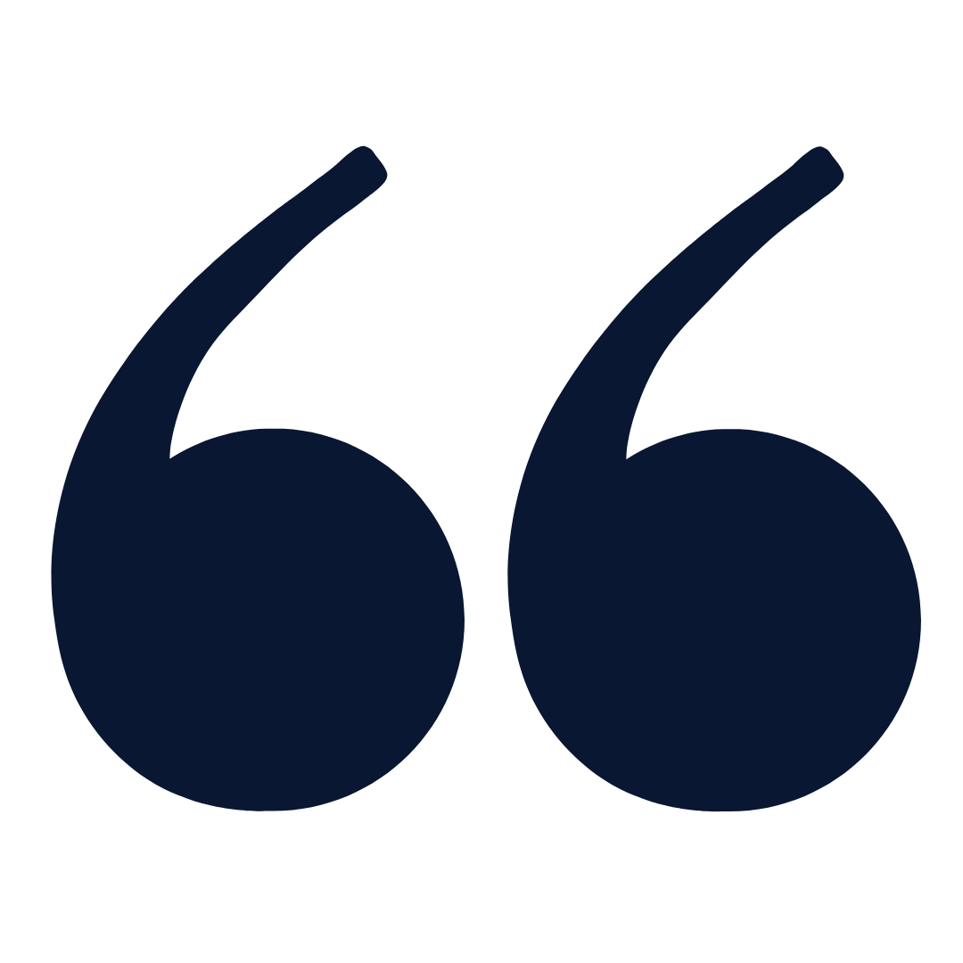 left side quotation mark